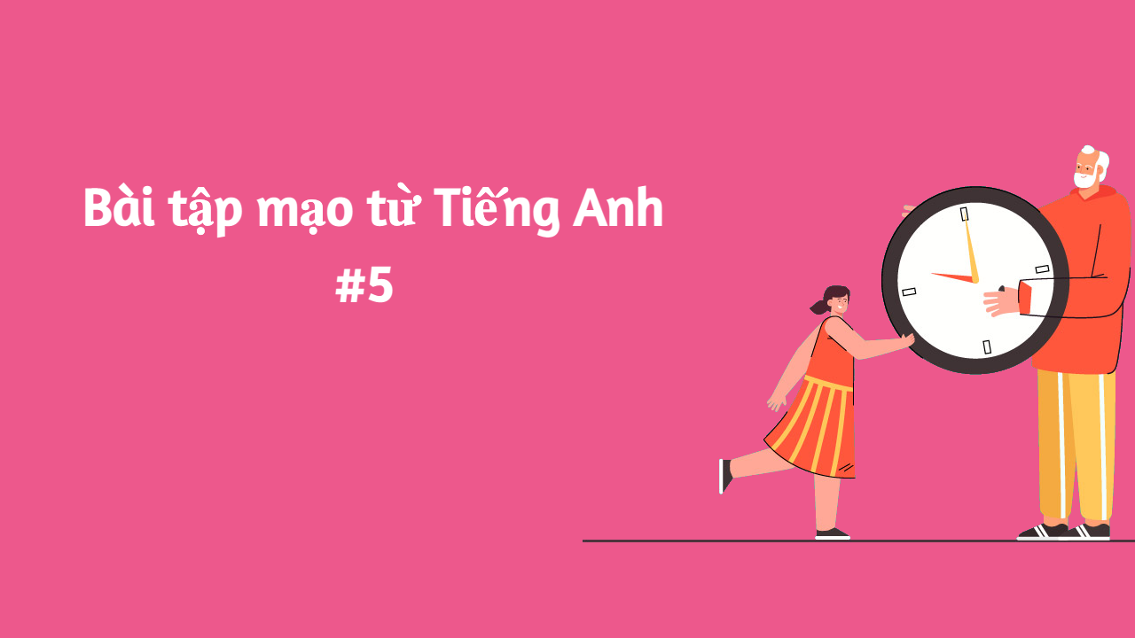 Bài tập mạo từ Tiếng Anh #5